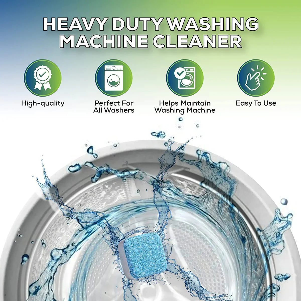 Washing Machine Deep Cleaning Tablets (Limited Stock ๐ฅ๐ฅ)