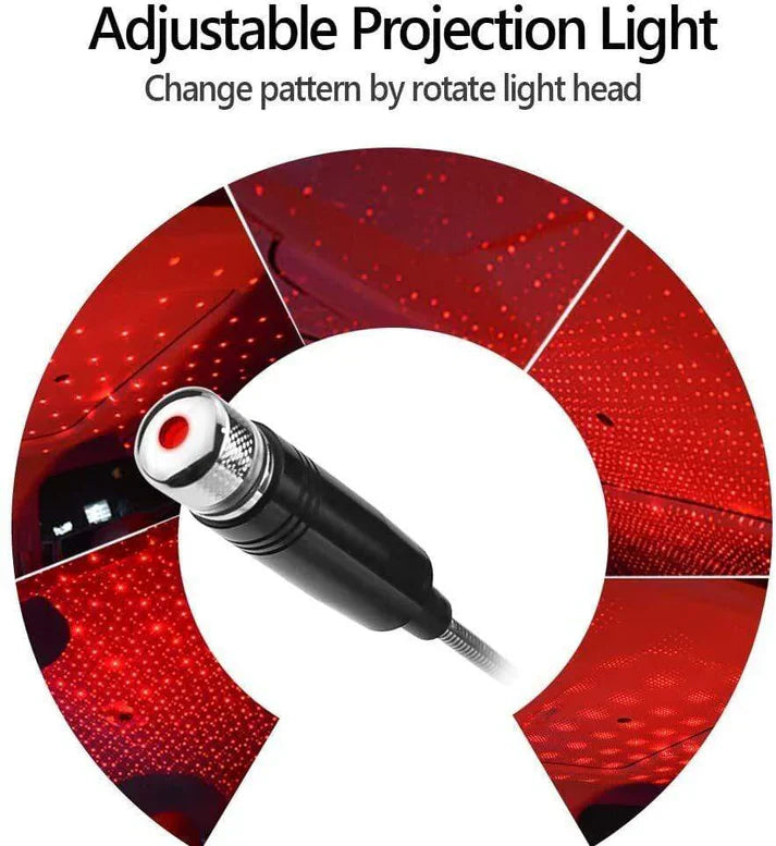 ๐๐๐ ๐ญ ๐๐ฒ๐ ๐ญ ๐๐ฟ๐ฒ๐ฒ LuxuryLightโข | USB Car Roof Star Light Mini Projector